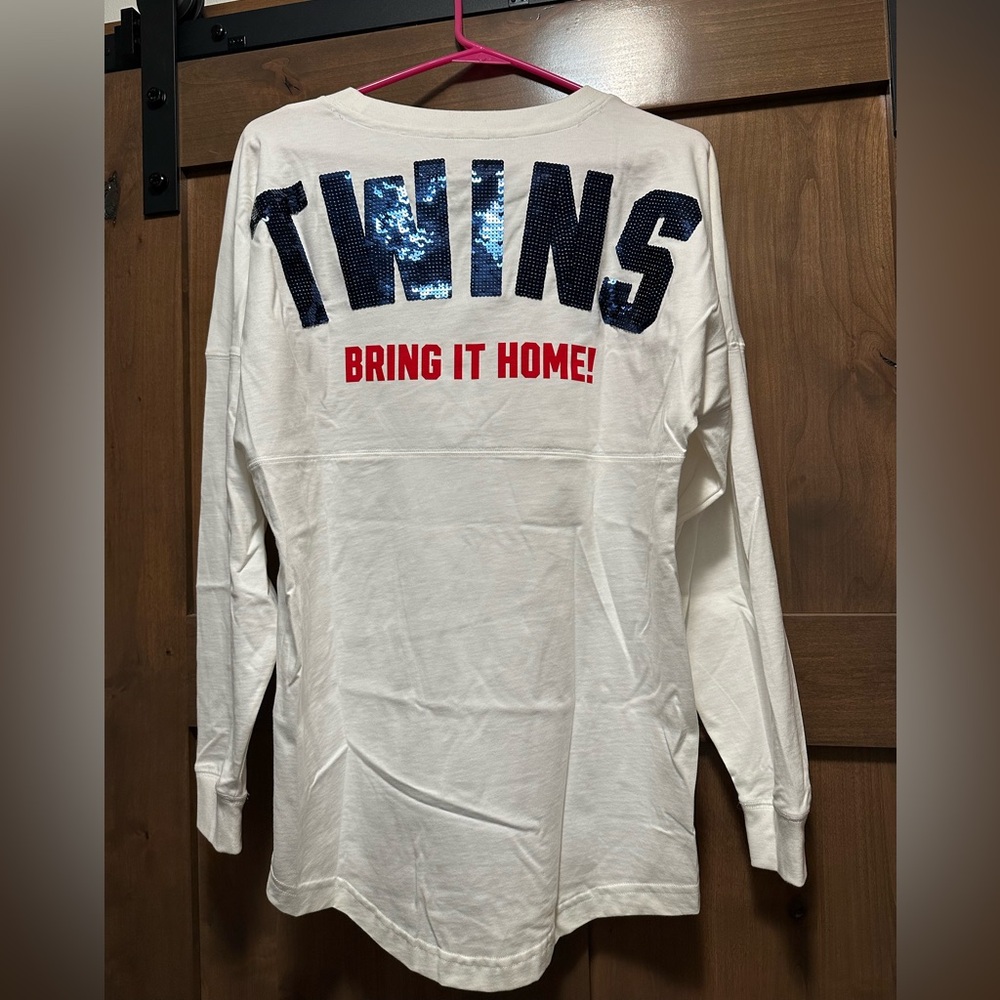 PINK Minnesota Twins Long-Sleeved T-Shirt